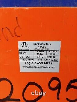 FORKLIFT BATTERY CHARGER AC 480V DC 24 36 48. Kodiak EnerSys Power Point Quantum