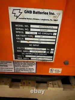 FORKLIFT CHARGER GNB Ferrocharger GTC1112-750T1 Industrial Battery Charger