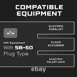 FORM 24V Battery Charger for Forklift Electric Pallet Jack Floor Scrubber, 1629