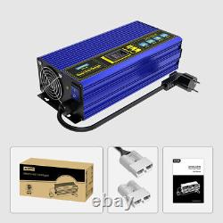 Fast Charge Fully-Automatic Smart Portable Battery Charger Car Forklift 24V 30A