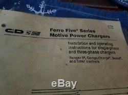 Ferro Five Forklift Battery Charger 12 Volt Hd Golf Cart Hd Truck Fr6ce510a