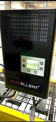Flexellent Forklift Battery Smart Charger 24/36/48v, 480v 3 PH, 100Ah-1500Ah