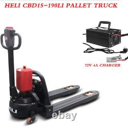 For HeLi Lida CBD15-190Li Electric Pallet Truck 72V 4A Lithium Battery Charger