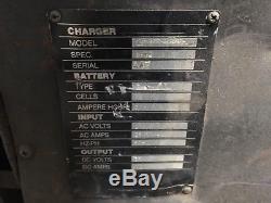 Fork Lift 36v battery charger, 18M875-9C22, 18cells, input 208/240/480v, rough