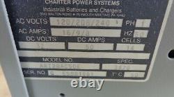 Forklift Battery Charger 120/208/240 A/C 32 VDC 50 Amp, C&D Power Systems ART