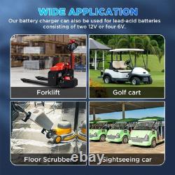 Forklift Battery Charger 24V 20A Fully Automatic & Trickle Forklift Charger 2