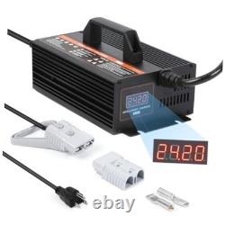 Forklift Battery Charger 24V 20A Smart Forklift Charger 24 Volt 600W Auto