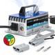 Forklift Battery Charger 24v 20a Trickle Charging Pallet Jack Blue