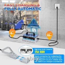 Forklift Battery Charger 24V 20A Trickle Charging Pallet Jack blue