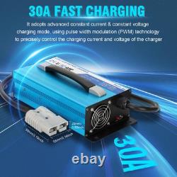 Forklift Battery Charger 24V 30A Smart Charger Lead Acid Battery Charger for
