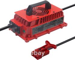 Forklift Battery Charger 24V 30A Smart Golf Cart Battery Charger Electric Pallet
