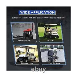 Forklift Battery Charger 24V 30A Smart Golf Cart Battery Charger Fully-Automa