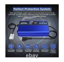 Forklift Battery Charger 24V 30A Smart Golf Cart Battery Charger Fully-Automatic
