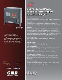 Forklift Battery Charger 24V Volt 600AH, GNB Industrial power xpt12-600b ex-f 24