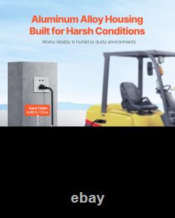 Forklift Battery Charger, 24V, for Forklift Golf Cart Floor Scrubber