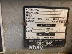 Forklift Battery Charger, 24-Volts, 100 Amps Hyster Yale Crown Raymond