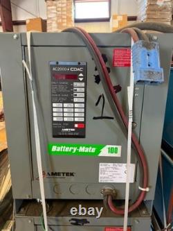Forklift Battery Charger 48V Ametek Prestolite Power 880H3-24G Used