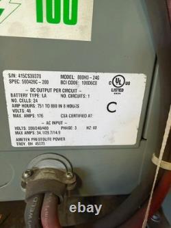 Forklift Battery Charger 48V Ametek Prestolite Power 880H3-24G Used
