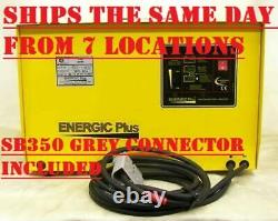 Forklift Battery Charger 48 Volt 50 Amp 240v Single Phase Amp H 235-275 Warranty