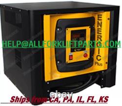 Forklift Battery Charger 48 Volts Three Phase Digital 48v 140 Amp 208-240-480v