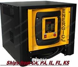 Forklift Battery Charger 80 Volts Three 3 Phase Digital 80v 80 Amp 208-240-480v