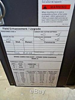 Forklift Battery Charger, Exide Gold Workhog, WG3-12-775, AMP hours 775 3-Phase