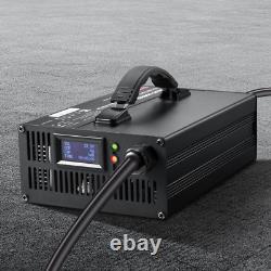 Forklift Battery Charger Smart Fully Automatic 24V 30A Fast Charger Portable