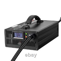 Forklift Battery Charger Smart Fully Automatic 24V 30A Fast Charger Portable