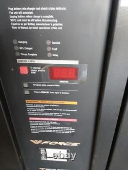 Forklift Battery Charger, VFORCE VSCR SERIES SMC36C-12163YG-00, 391050-324-01