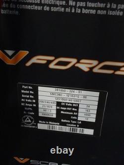 Forklift Battery Charger, VFORCE VSCR SERIES SMC36C-12163YG-00, 391050-324-01