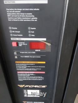 Forklift Battery Charger, VFORCE VSCR SERIES SMC36C 12163YG-00, 391050-324-01