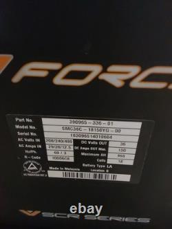 Forklift Battery Charger, VFORCE VSCR SERIES SMC36C 18150YG-00, 390965-336-01