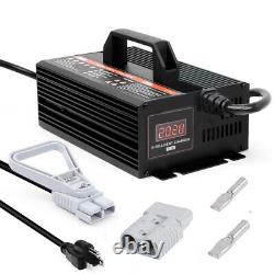 Forklift Digital Battery Charger 24V 20A Single Phase Smart Charger Automatic