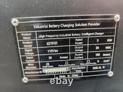Forklift Lithium Battery Charger 24V 100A, Input 110v