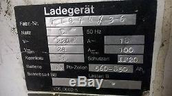 Forklift Single Phase Battery Charger Rating Plate In German You Translate