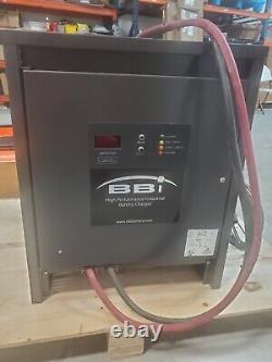 Forklift golf cart Industrial Battery Charger BBI Model BB80-3-180875D 140 amps