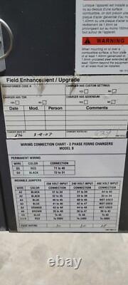 GENERAL BATTERY 24 Volts, 17 Amp, 865 AH Forklift Battery Charger MX3-12-865