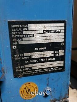GFC18-900T1 Gould 45V 208/240/460V Forklift Battery Charger Needs Work