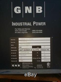 GNB 24v 3ph 750ah charger