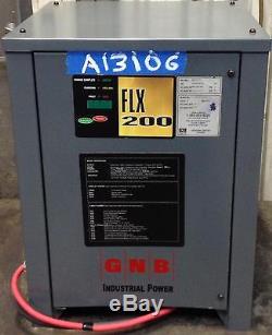 GNB Battery Charger FLX20012600T1H 24 Volt 600 Amp Hour Forklift
