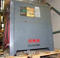 GNB FLX-200 Industrial 36V Forklift Pallet Jack Battery Charger 1050AH 208V 230V