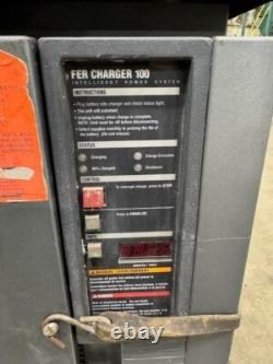 GNB Forklift Battery Charger, MODEL # FER100 12-600