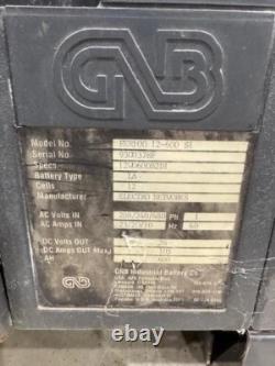 GNB Forklift Battery Charger, MODEL # FER100 12-600