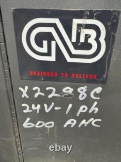 GNB Forklift Battery Charger, MODEL # FER100 12-600
