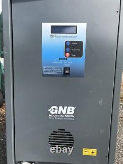 GNB INDUSTRIAL BATTERY CHARGER EHI EHIMV80M120 12 TO 40 CELL 3PH 480V 11 Amp