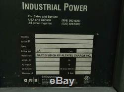 GNB SCR100-18-750T1Z Industrial Forklift Battery Charger 36 Volt 3 PH 750 AH