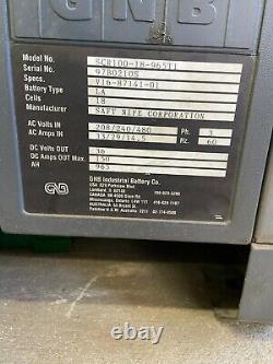 GNB SCR100-18-965T1 Industrial Fork Lift Battery Charger