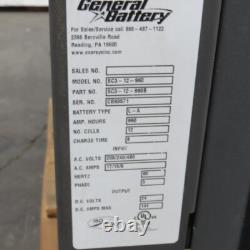 General SC3-12-960 24V 144A Forklift Battery Charger 12-Cell 240/480V 3PH 960AH