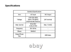 Genie Charger Hb600-24b 24v 19a 161827 105739 96211 128537 Air Freight Avaialble