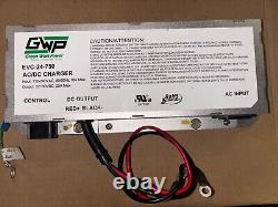 Green watt power 120-240V input 24 volt Dc 25 amp BATTERY CHARGER 750 Watt